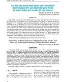 Xác định tính kháng thuốc kháng sinh của vi khuẩn Streotococcus spp. gây bệnh trên cá rô phi và cá rô đầu vuông nuôi tại một số tỉnh phía Bắc