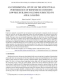 An experimental study on the structural performance of reinforced concrete low-rise building columns subjected to axial loading