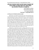 Sử dụng phương pháp Q-sort trong nghiên cứu quan điểm và nhận thức của cộng đồng địa phương về quản lý nghề cá