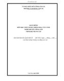 Giáo trình Trồng hoa và cây cảnh (Nghề: Khuyến nông lâm) - Trường Cao Đẳng Lào Cai