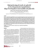 Đánh giá đa dạng di truyền các quần thể cá Tra (Pangasianodon hypophthalmus) bằng 20 chỉ thị phân tử microsatellite mới phát triển