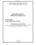 Giáo trình Trồng rau nhóm ăn lá (Nghề: Trồng rau an toàn) - Sở Nông nghiệp và PTNT tỉnh Bà Rịa – Vũng Tàu