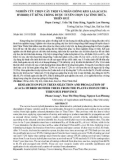 Nghiên cứu chọn cây trội và nhân giống keo lai (Acacia hybrid) từ rừng trồng được tuyển chọn tại tỉnh Thừa Thiên Huế