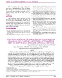 Tình hình nhiễm, sự đề kháng với kháng sinh và sự nhạy cảm của vi khuẩn Salmonella spp. gây bệnh trên gà đối với tinh dầu nghệ vàng tại Trà Vinh