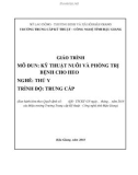 Giáo trình Kỹ thuật nuôi và phòng trị bệnh cho heo (Nghề Thú y) - Trường TC Kỹ Thuật Công Nghệ tỉnh Hậu Giang