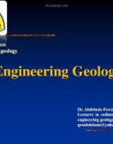 Lecture Engineering geology - Chapter 6: Introduction to subsurface exploration