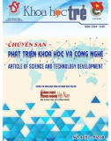 Chuyên san Phát triển khoa học và công nghệ: Số 4 (2) - 2018