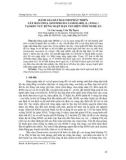 Đánh giá đất đai cho phát triển cây bần chua (Sonneratia caseolaris (L.) Engl.) tại khu vực rừng ngập mặn ven biển tỉnh Nghệ An