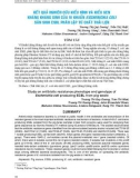 Kết quả nghiên cứu điển hình và kiểu gen kháng kháng sinh của vi khuẩn Escherichia Coli sản sinh ESBL phân lập từ chất thải lợn