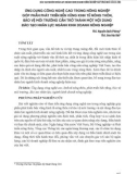 Ứng dụng công nghệ cao trong nông nghiệp góp phần phát triển bền vững kinh tế nông thôn, bảo vệ môi trường cần trở thành một nội dung đào tạo nhân lực ngành kinh doanh nông nghiệp