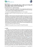 Thực trạng và một số giải pháp nâng cao hiệu quả sử dụng đất nông nghiệp ở huyện Anh Sơn, tỉnh Nghệ An