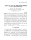 A new hybrid fuzzy time series forecasting model based on combing fuzzy C-means clustering and particle swam optimization