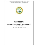 Giáo trình Dinh dưỡng và thức ăn chăn nuôi - Trường CĐ Nông Lâm Đông Bắc