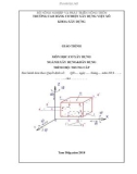 Giáo trình Cơ xây dựng (Nghề: Xây dựng dân dụng và công nghiệp - Trung cấp) - Trường Cao đẳng Cơ điện Xây dựng Việt Xô