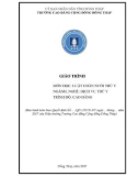 Giáo trình Luật chăn nuôi thú y (Nghề: Dịch vụ thú y - Cao đẳng) - Trường Cao đẳng Cộng đồng Đồng Tháp