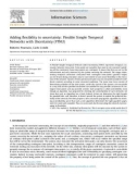 Adding flexibility to uncertainty: Flexible simple temporal networks with uncertainty (FTNU)