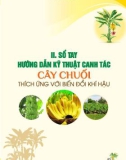 Sổ tay hướng dẫn kỹ thuật canh tác cây chuối thích ứng với biến đổi khí hậu: Phần 2