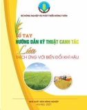 Sổ tay hướng dẫn kỹ thuật canh tác lúa thích ứng với biến đổi khí hậu: Phần 1