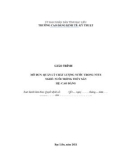 Giáo trình Quản lý chất lượng nước trong nuôi trồng thủy sản (Nghề: Nuôi trồng thủy sản - Trình độ: Cao đẳng) - Trường CĐ Kinh tế - Kỹ thuật Bạc Liêu