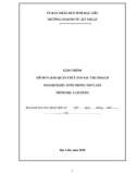 Giáo trình mô đun Bảo quản thủy sản sau thu hoạch (Nghề: Nuôi trồng thủy sản - Trình độ: Cao đẳng) - Trường CĐ Kinh tế - Kỹ thuật Bạc Liêu