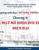 Bài giảng An toàn thông tin: Chương 4 - ThS. Nguyễn Thị Phong Dung