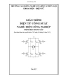 Giáo trình Điện tử công suất (Nghề: Điện công nghiệp - Trình độ: Trung cấp) - Trường Cao đẳng Cơ giới và Thủy lợi (Năm 2017)