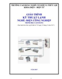 Giáo trình Kỹ thuật lạnh (Nghề: Điện công nghiệp - Trình độ: Cao đẳng) - Trường Cao đẳng Cơ giới và Thủy lợi (Năm 2017)