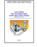 Giáo trình Truyền động điện (Nghề: Điện công nghiệp - Trình độ: Trung cấp) - Trường Cao đẳng Cơ giới và Thủy lợi (Năm 2017)