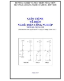 Giáo trình Vẽ điện (Nghề: Điện công nghiệp - Trình độ: Trung cấp) - Trường Cao đẳng Cơ giới và Thủy lợi (Năm 2017)