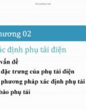 Bài giảng Hệ thống cung cấp điện: Chương 2 - Xác định phụ tải