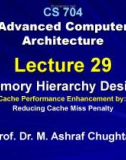 Advanced Computer Architecture - Lecture 29: Memory hierarchy design