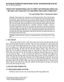 Phân tích thành phần loài và thiết lập phổ dạng sống của hệ thực vật vùng đất cát nội đồng tỉnh Thừa Thiên Huế