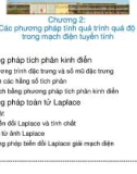 Bài giảng Lý thuyết mạch điện 2: Chương 2.1 - TS. Trần Thị Thảo