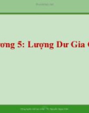 Bài giảng Công nghệ chế tạo máy: Chương 5 - TS. Nguyễn Ngọc Kiên