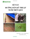 Sổ tay hướng dẫn kỹ thuật nuôi trùn quế