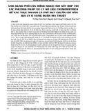 Ứng dụng phổ cận hồng ngoại NIR kết hợp với các phương pháp xử lý số liệu chemometrics để xác thực nhanh cà phê đạt chuẩn chỉ dẫn địa lý ở vùng Buôn Ma Thuột