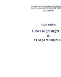 Giáo trình Linh kiện điện tử và vi mạch điện tử: Phần 1