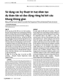 Sử dụng các kỹ thuật trí tuệ nhân tạo dự đoán tần số dao động riêng hệ kết cấu khung không gian