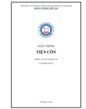 Giáo trình Tiện côn (Nghề: Cắt gọt kim loại) - Trường CĐ nghề Thành phố Hồ Chí Minh