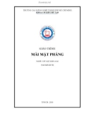 Giáo trình Mài mặt phẳng (Nghề: Cắt gọt kim loại) - Trường CĐ nghề Thành phố Hồ Chí Minh