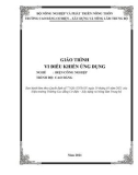 Giáo trình Vi điều khiển ứng dụng (Nghề: Điện công nghiệp - Trình độ: Cao đẳng) - Trường CĐ Cơ điện-Xây dựng và Nông lâm Trung bộ