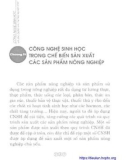 Ứng dụng công nghệ sinh học trong phát triển nông nghiệp nông thôn: Phần 2