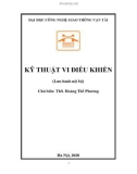 Bài giảng Kỹ thuật vi điều khiển - ThS. Hoàng Thế Phương