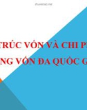 Bài giảng Cấu trúc vốn và chi phí sử dụng vốn đa quốc gia