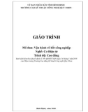 Giáo trình Vận hành Rô bốt công nghiệp (Nghề: Cơ điện tử - Trình độ: Cao đẳng) - CĐ Kỹ thuật Công nghệ Quy Nhơn