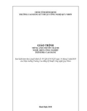 Giáo trình Tiếng Anh chuyên ngành (Nghề: Điện công nghiệp - Trình độ: Cao đẳng) - CĐ Kỹ thuật Công nghệ Quy Nhơn