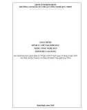 Giáo trình Chế tạo phôi hàn (Nghề: Công nghệ hàn - Trình độ: Cao đẳng) - CĐ Kỹ thuật Công nghệ Quy Nhơn