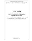 Giáo trình Kỹ thuật điện (Nghề: Sửa chữa, vận hành thiết bị lạnh - Trình độ: Cao đẳng) - CĐ Kỹ thuật Công nghệ Quy Nhơn