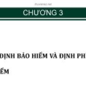 Bài giảng Bảo hiểm: Chương 3 - Đặng Bửu Kiếm