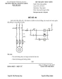 Đề thi kết thúc môn Lắp mạch trang bị điện có đáp án - Trường TCNDTNT Bắc Quang (Đề số 5)